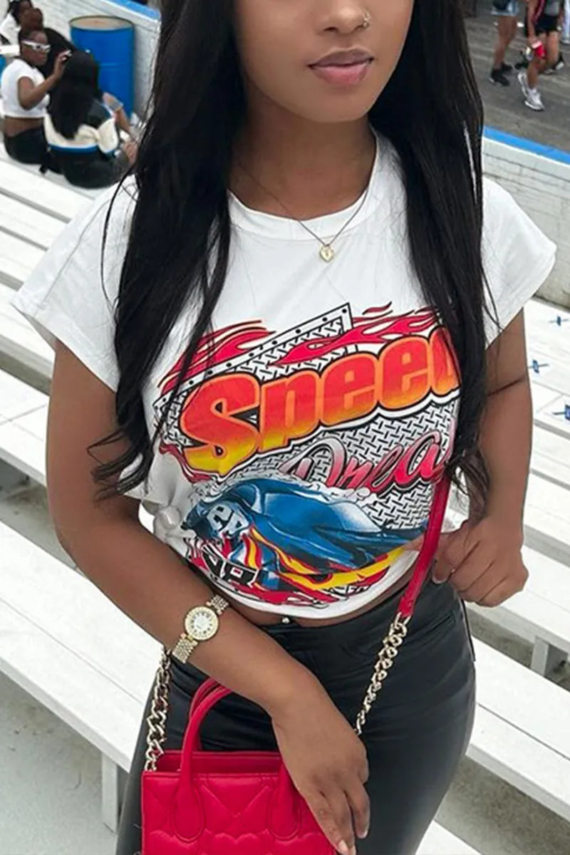 TN0302 Sleeveless Graphic Shirt