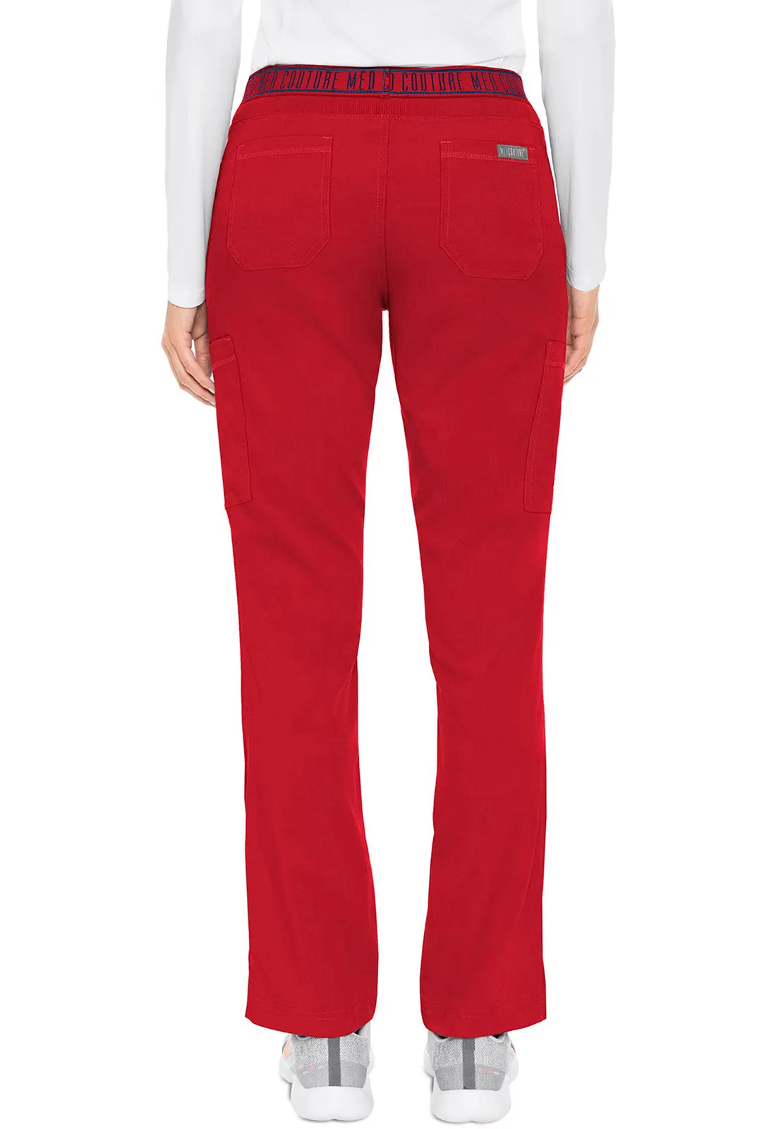 Touch MC7739 Yoga 2 Cargo Pocket Pants Red