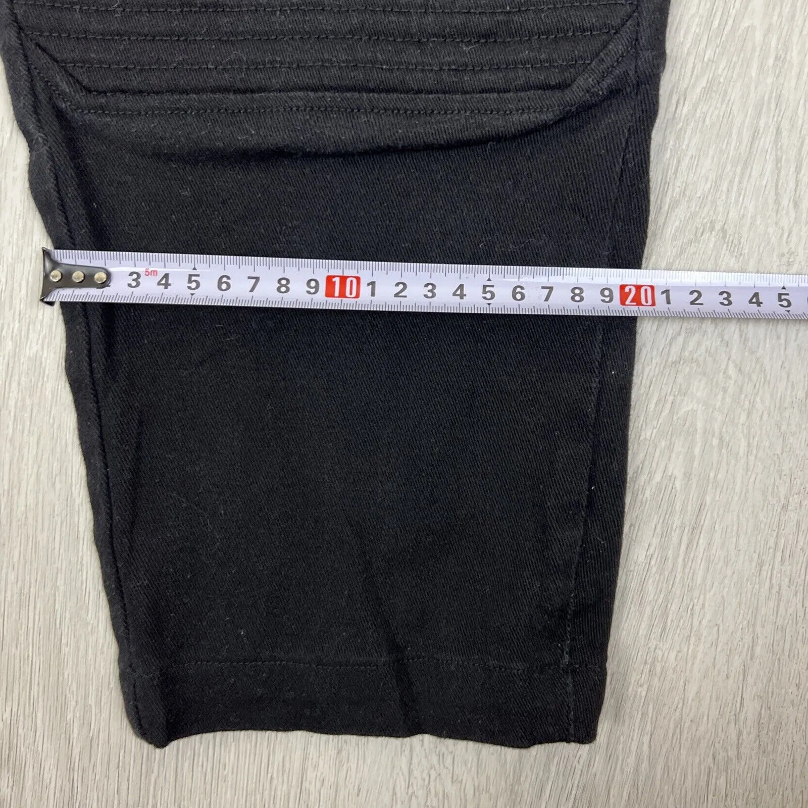 Traders 308 Mens Black Cargo Work Pants Size 107 cm