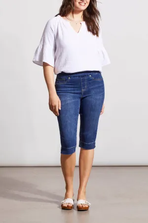 Tribal Audrey Denim Capri