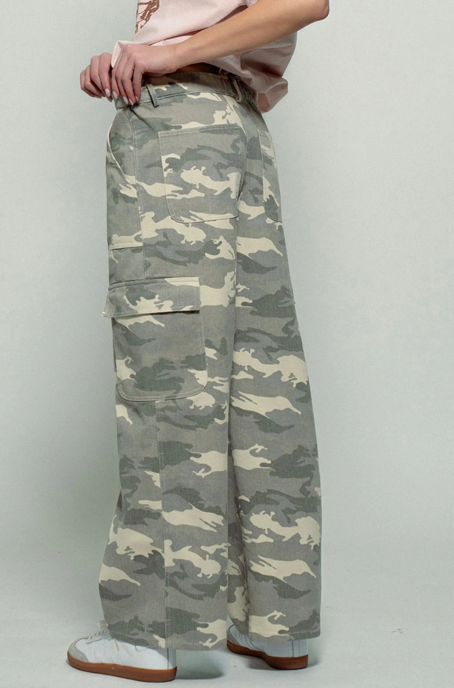 Trina Camo Cargo Pants
