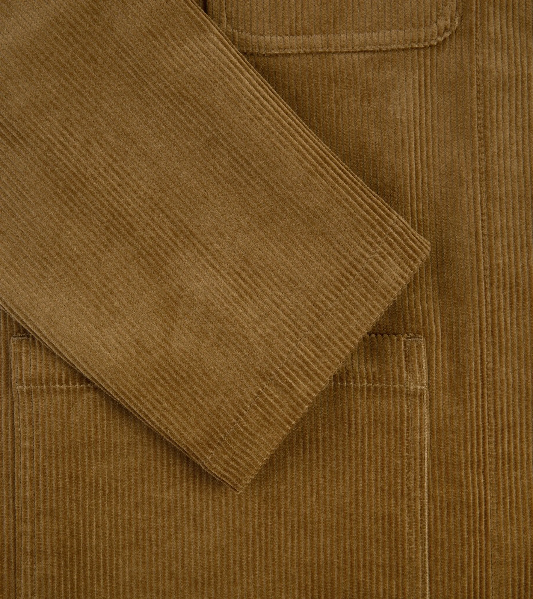 Trunk Aldford Corduroy Chore Jacket: Tan
