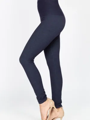 Tummy Tuck Denim Full Length Jegging by M.Rena