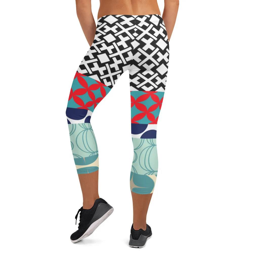 Two Cranes Capris