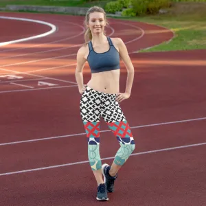 Two Cranes Capris