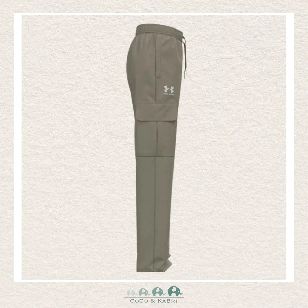 Under Armour Youth Boy's Icon Woven Pant - Khaki