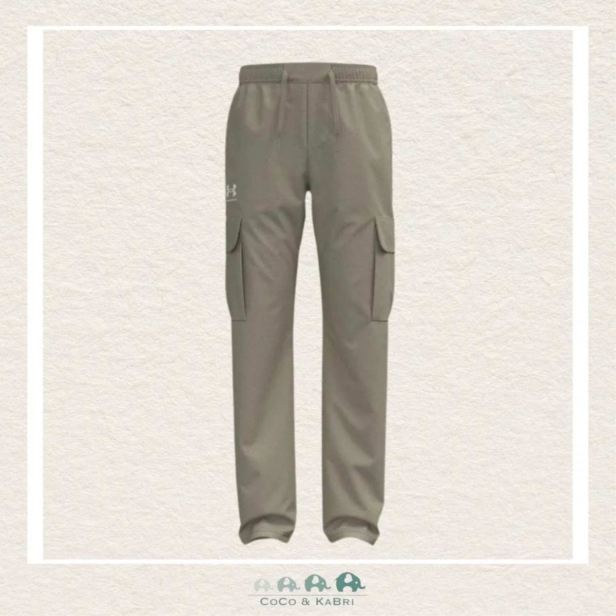 Under Armour Youth Boy's Icon Woven Pant - Khaki
