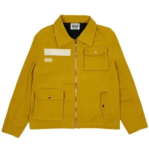Unorthodox Cotton Twill Jacket - Mustard Yellow
