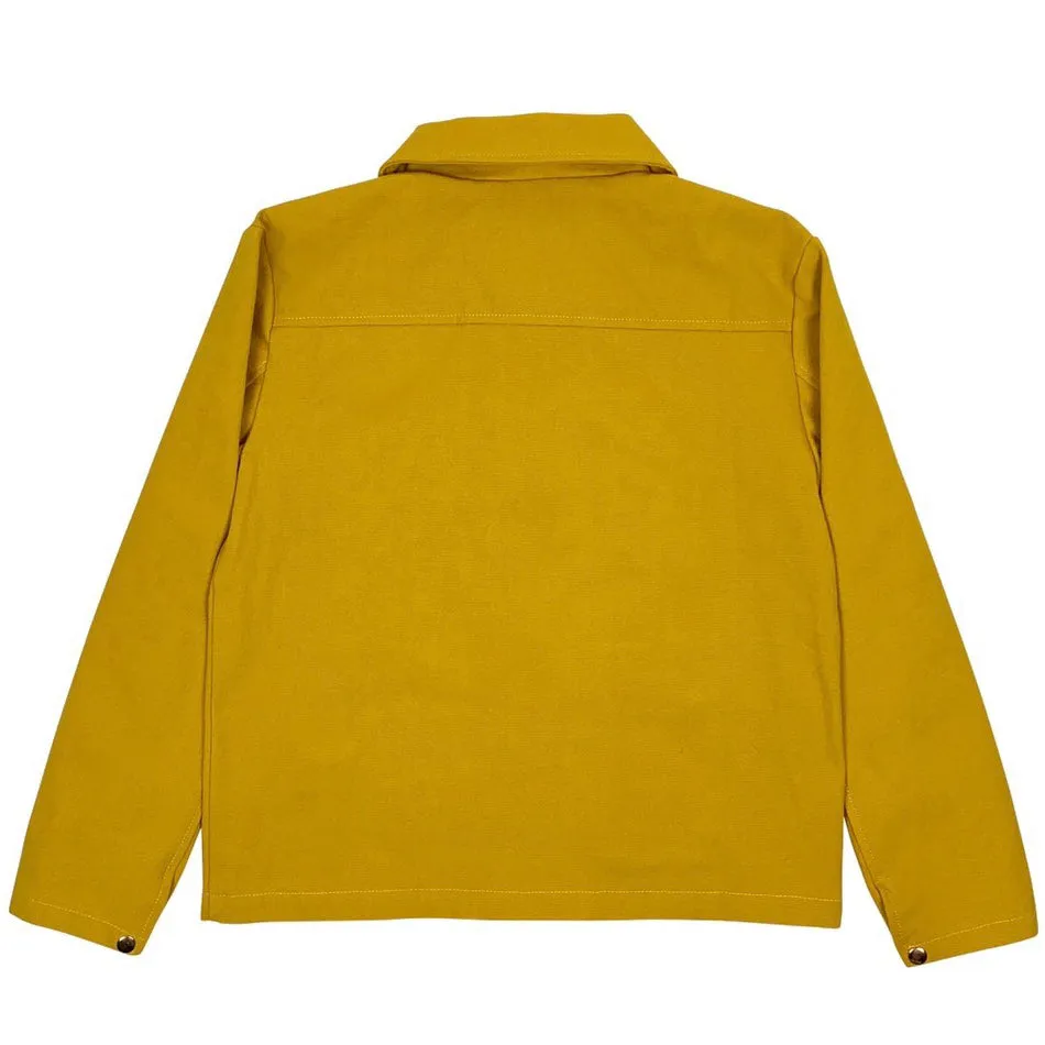 Unorthodox Cotton Twill Jacket - Mustard Yellow