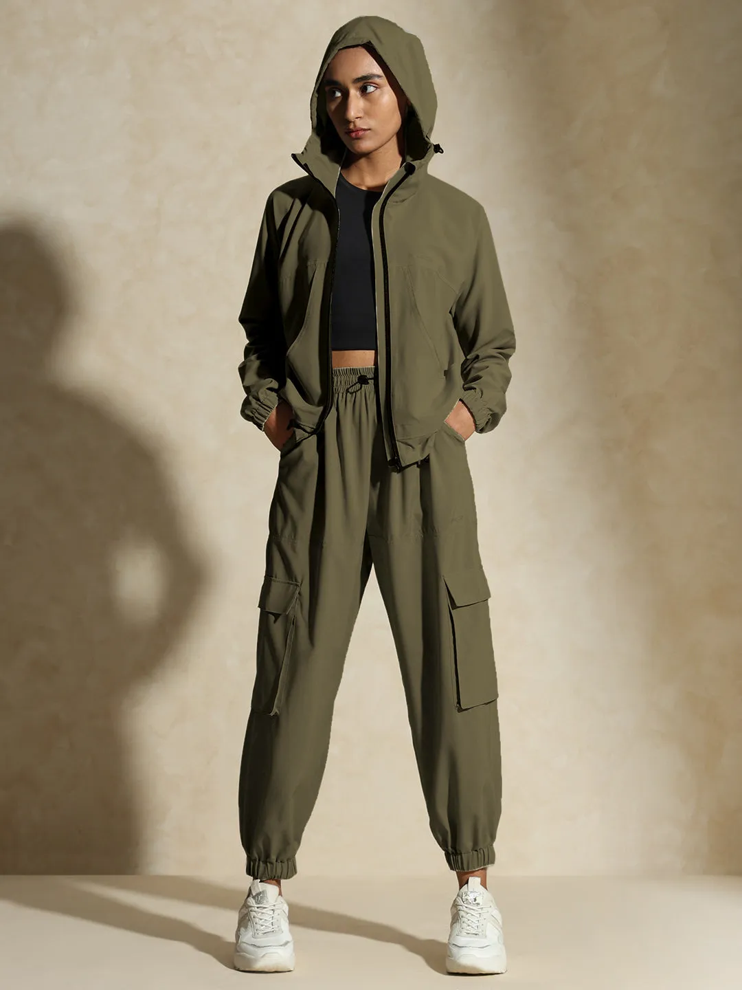 Utility Cargo Jacket Olive