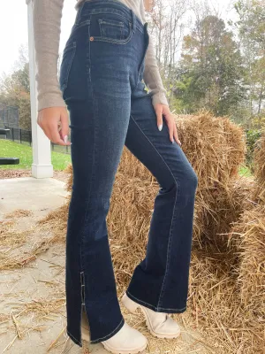 Venturing Out High Rise Flare Jean
