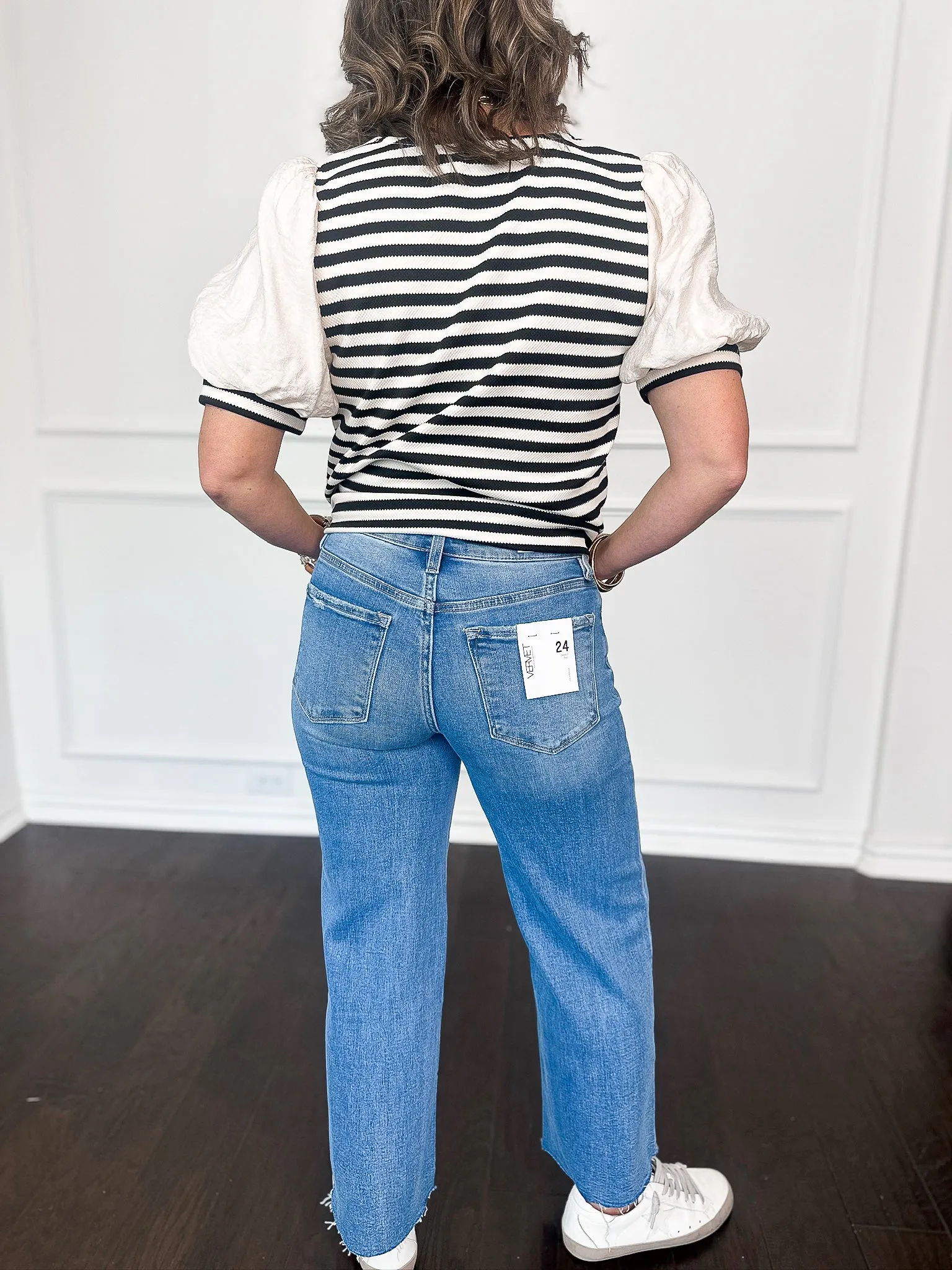 Vervet High Rise Twist Wide
