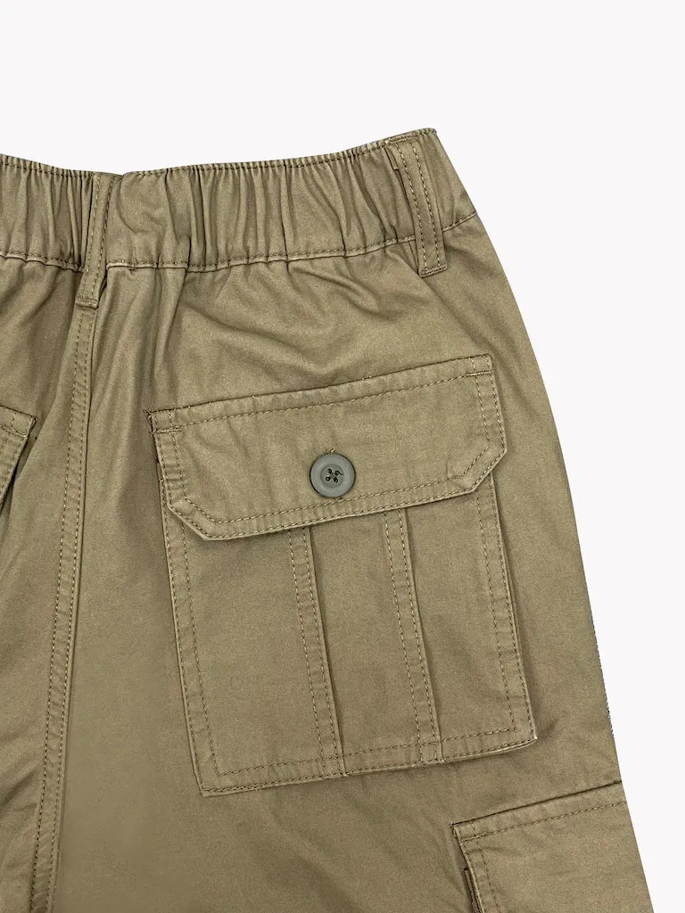 Vintage Cargo Pants-Khaki