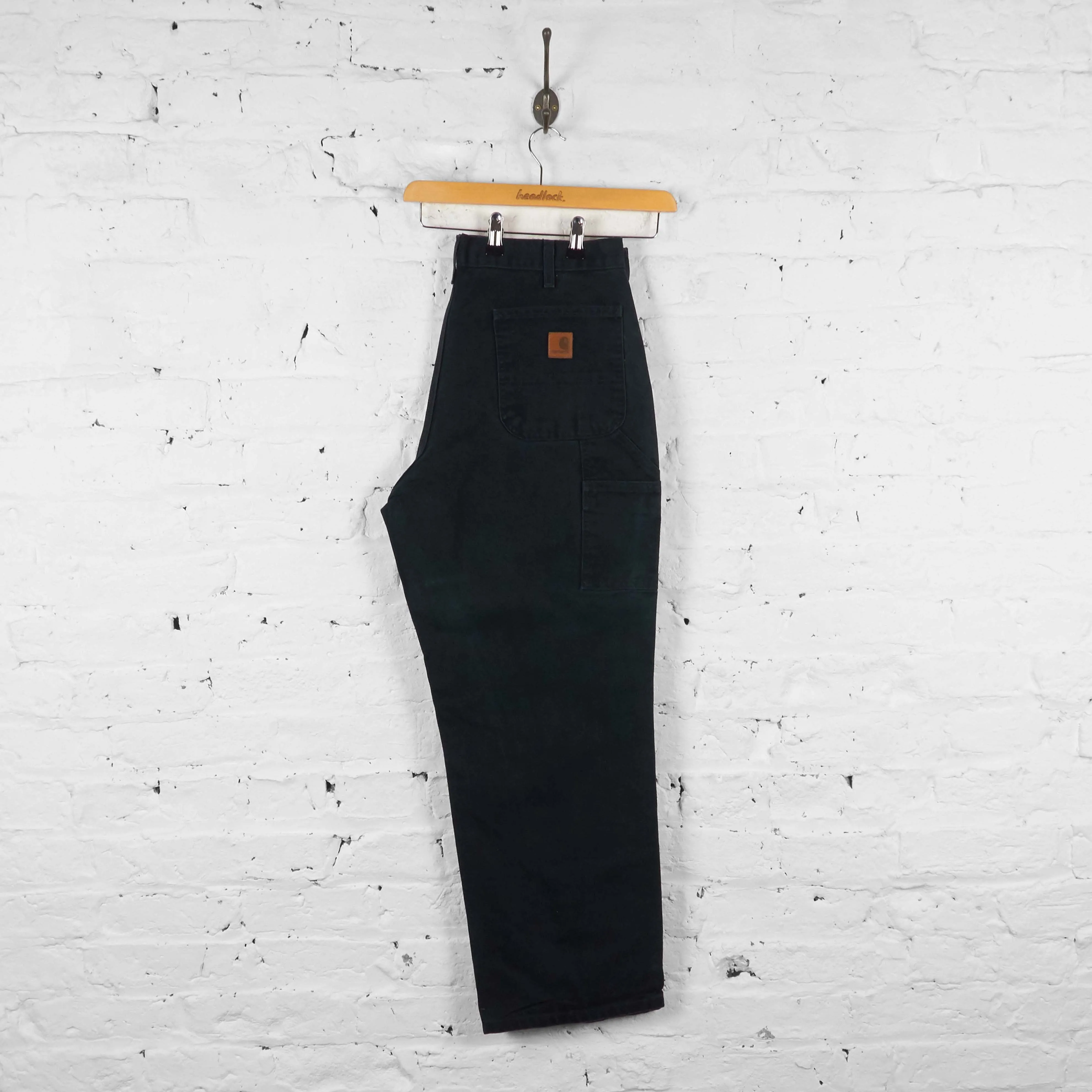 Vintage Carhartt Cargo Trousers - Black - L