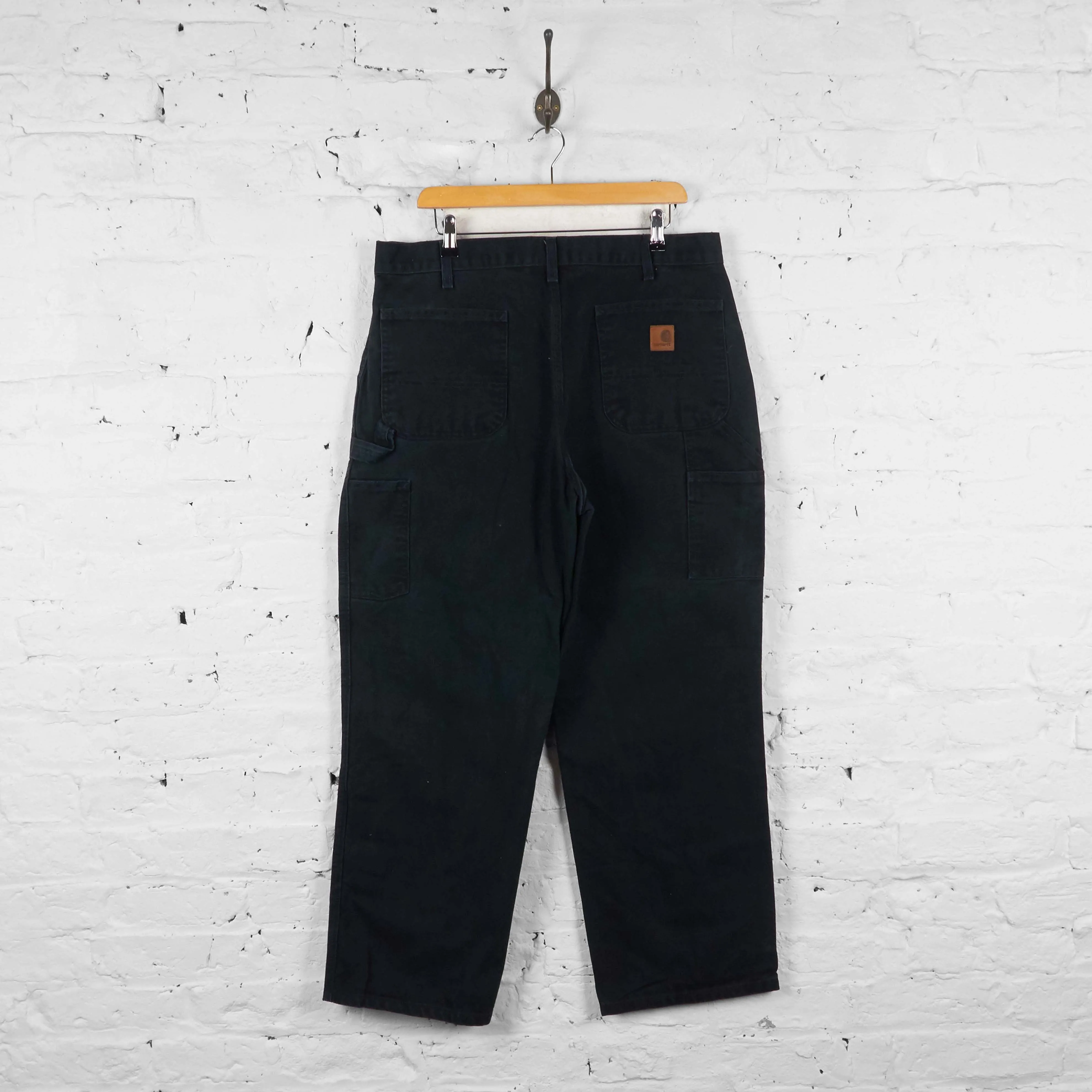 Vintage Carhartt Cargo Trousers - Black - L