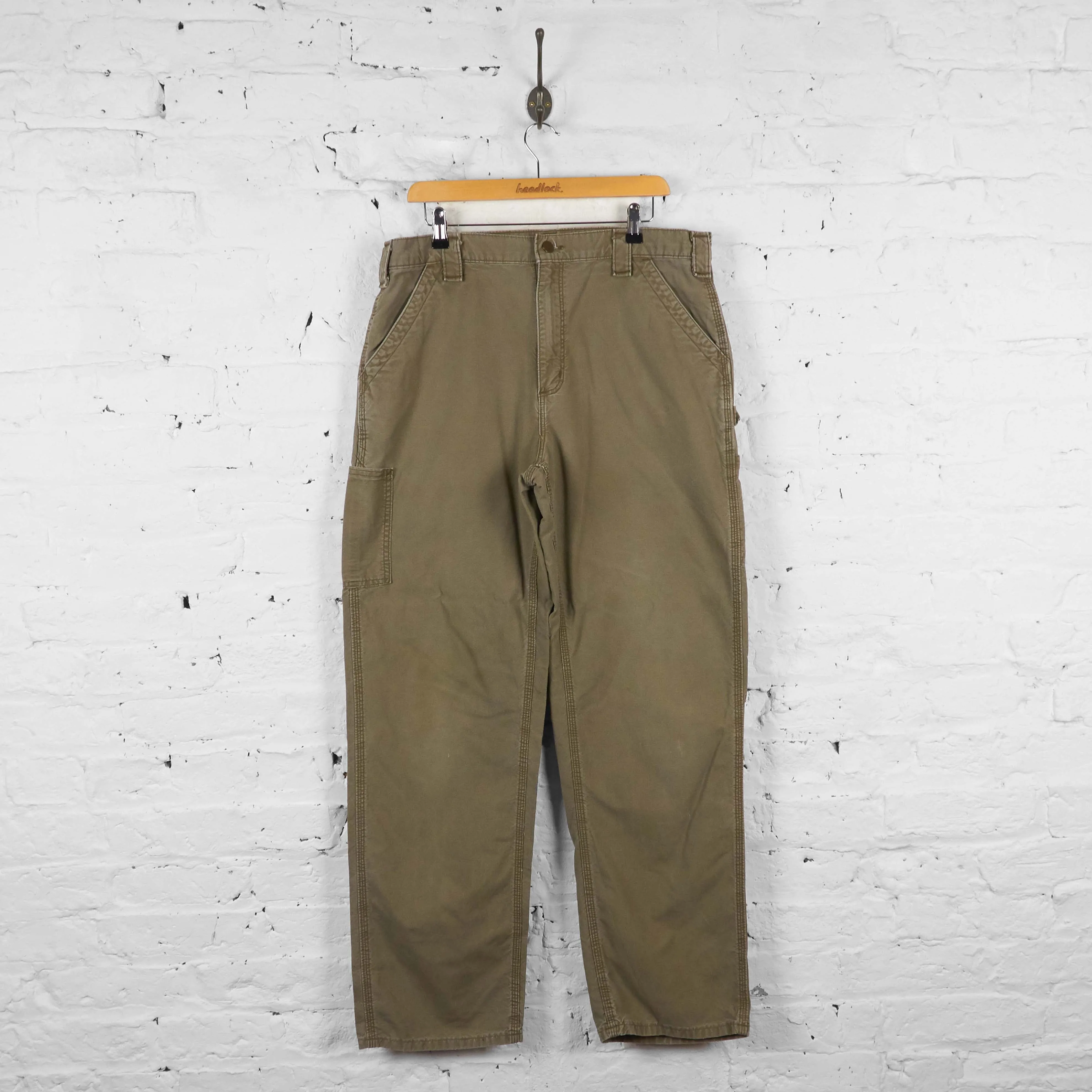 Vintage Carhartt Cargo Trousers - Khaki - L