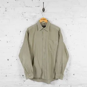 Vintage Corduroy Shirt - Cream - L
