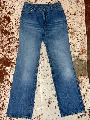 Vintage USA Ladies Fit 646 Big "E" OT Super Wash Denim Bell Bottoms (JYJ0424-165)