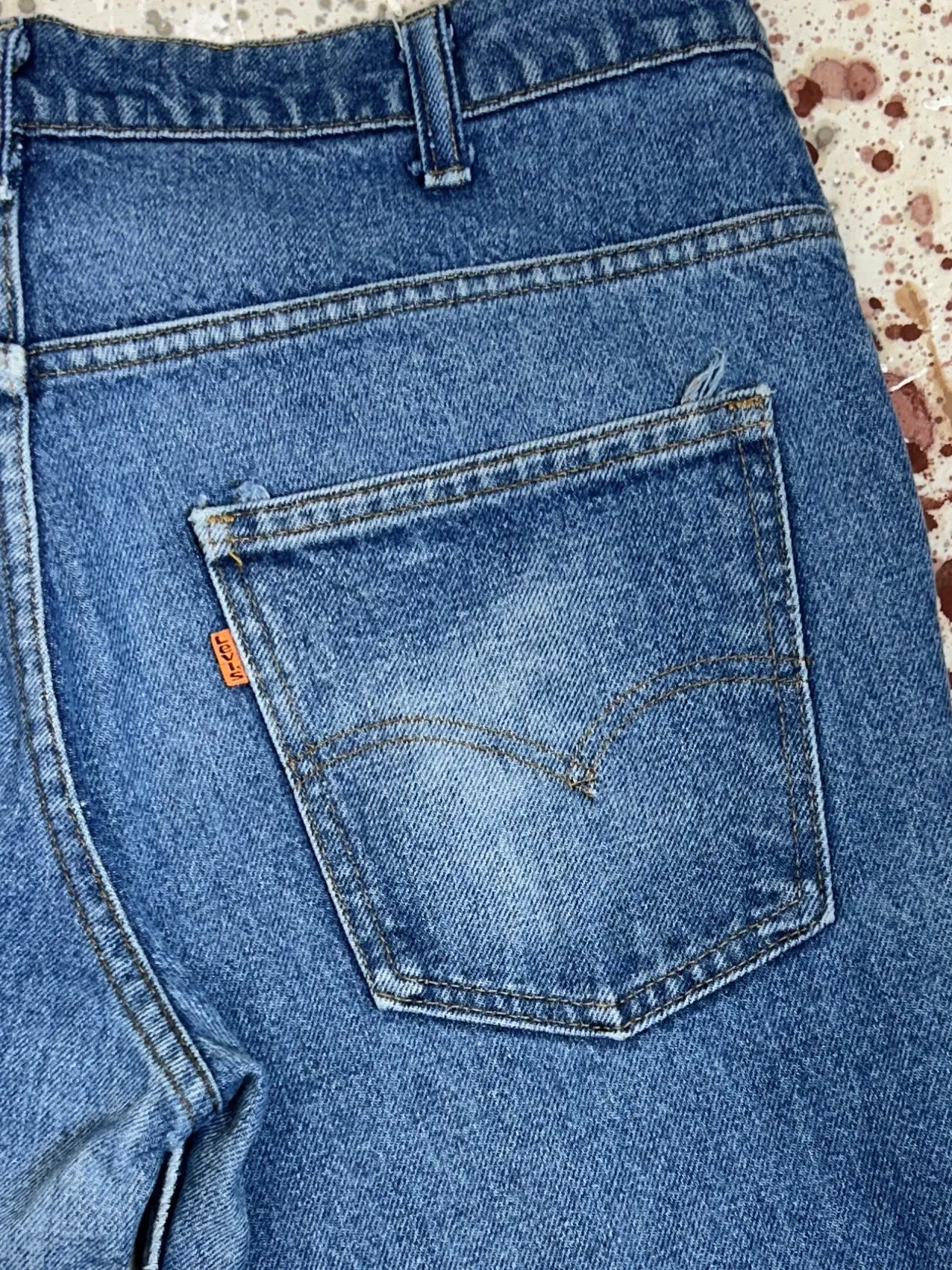 Vintage USA Levi's 684 Orange Tab Bell Bottoms (JYJ0324-144)