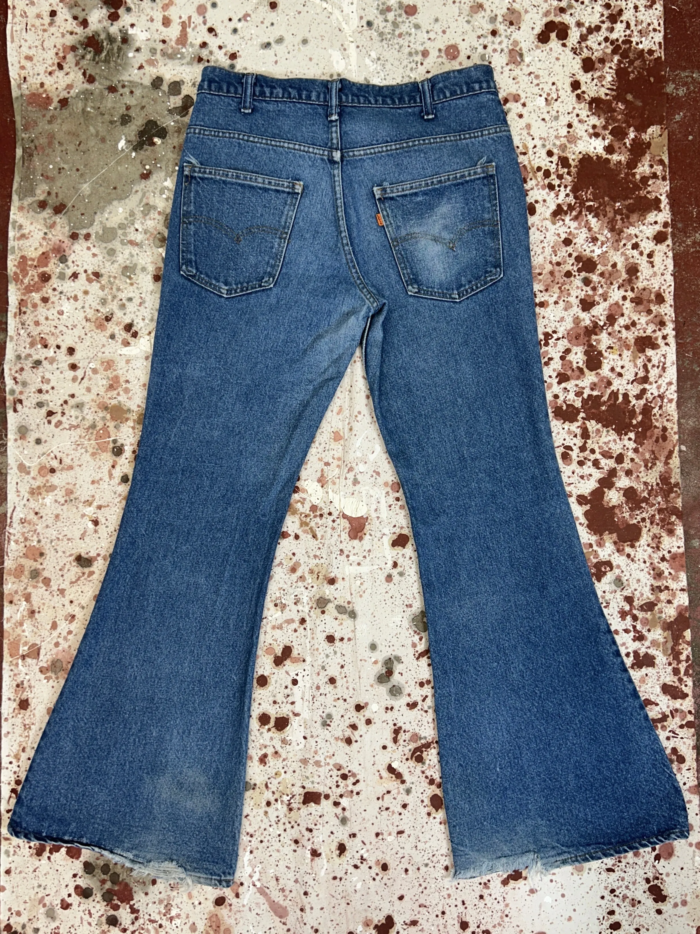 Vintage USA Levi's 684 Orange Tab Bell Bottoms (JYJ0324-144)
