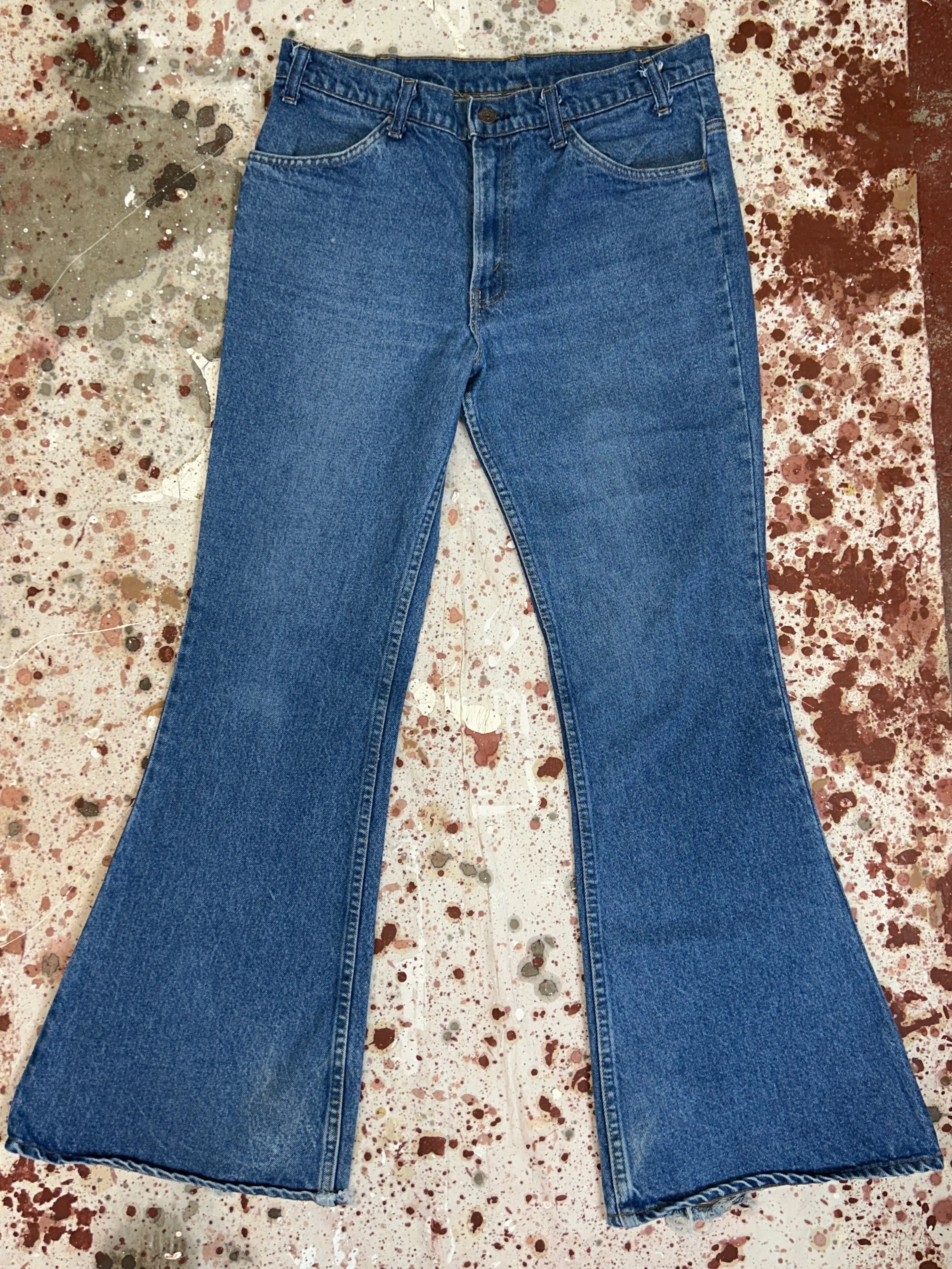 Vintage USA Levi's 684 Orange Tab Bell Bottoms (JYJ0324-144)