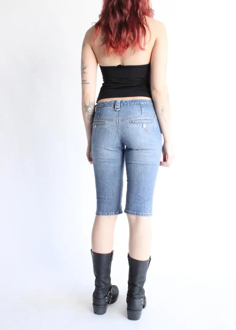 Vintage Y2K Denim Capris J0093