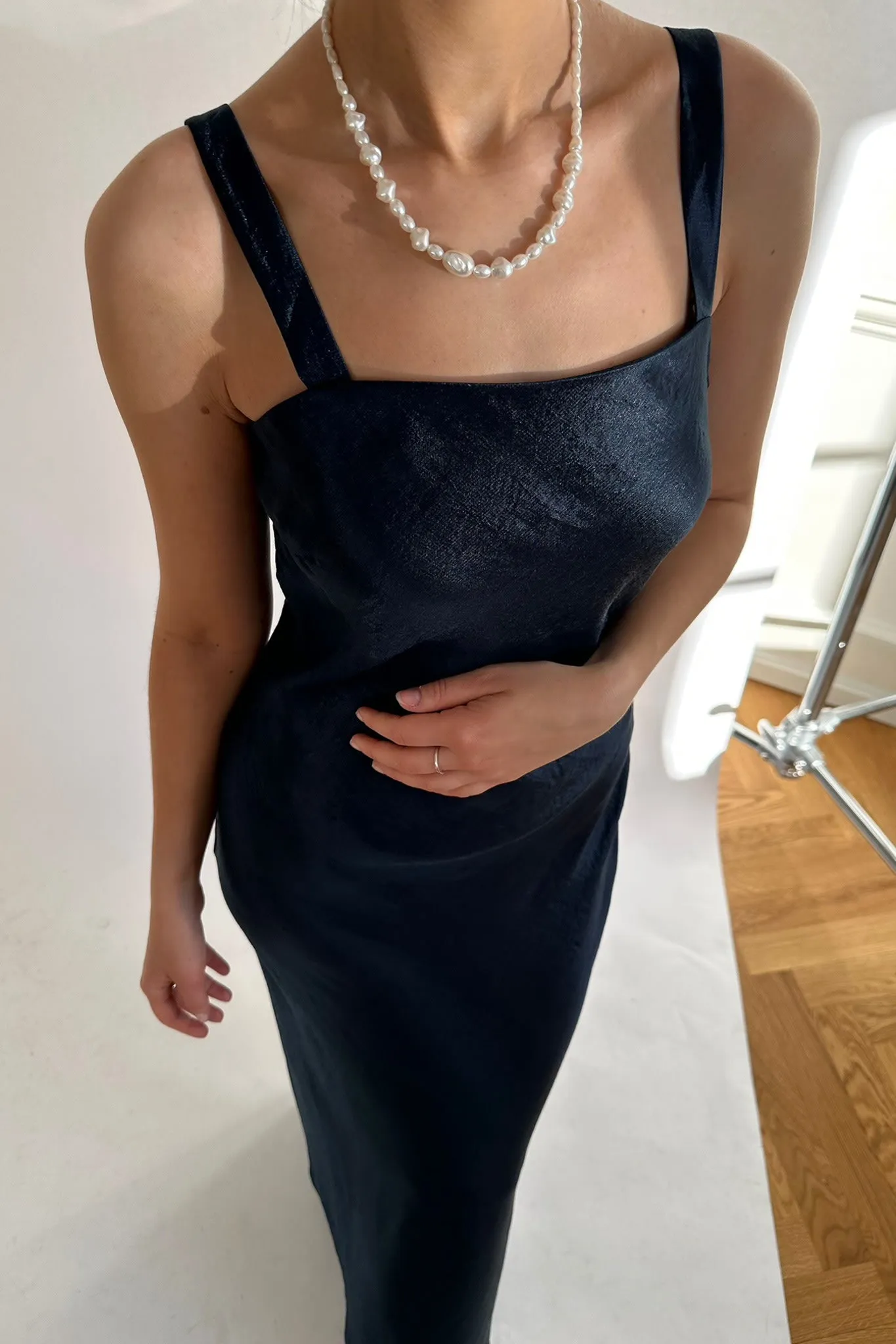 VMMathilde Kjole - Mørkeblå