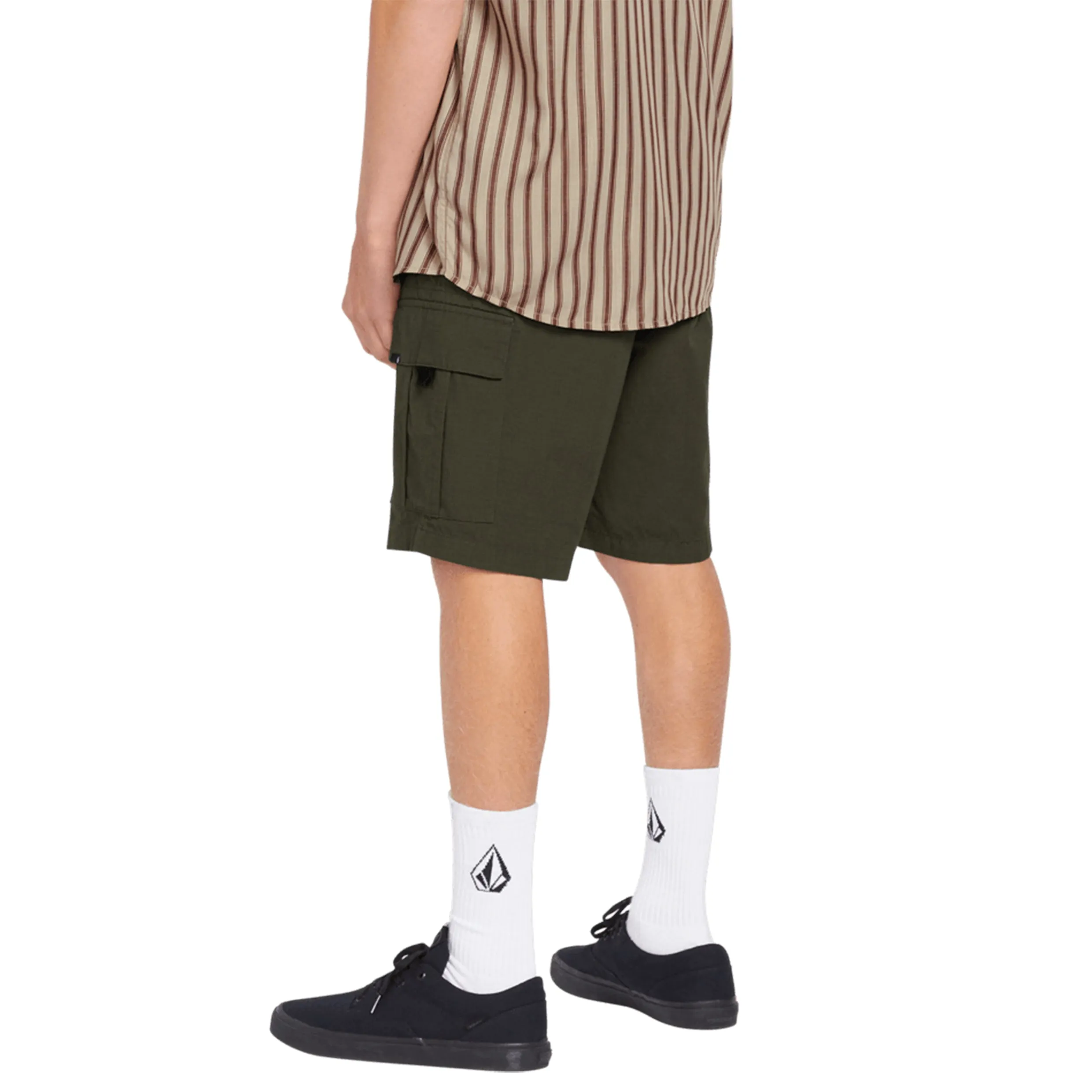VOLCOM MARCH MENS CARGO SHORT WREN