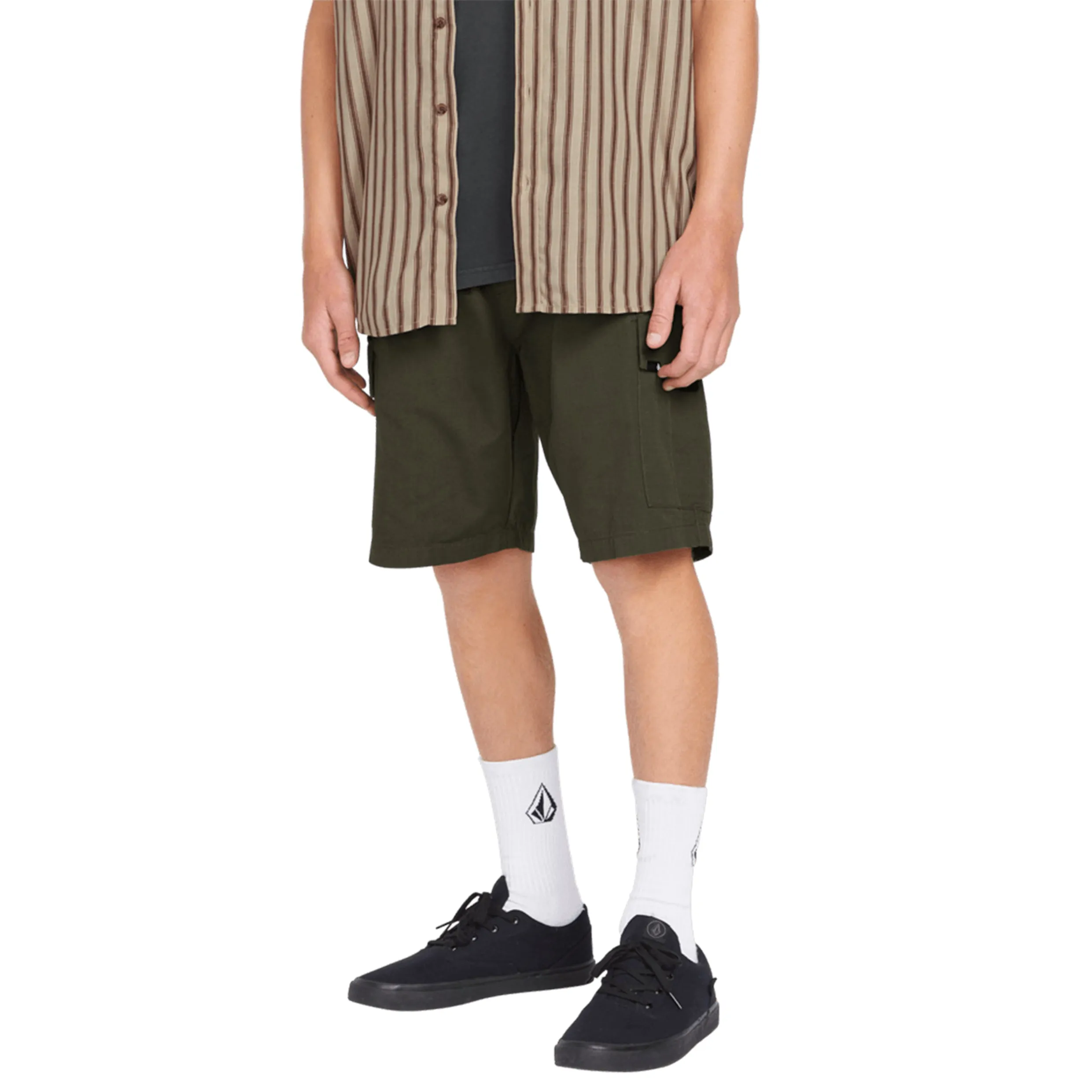 VOLCOM MARCH MENS CARGO SHORT WREN