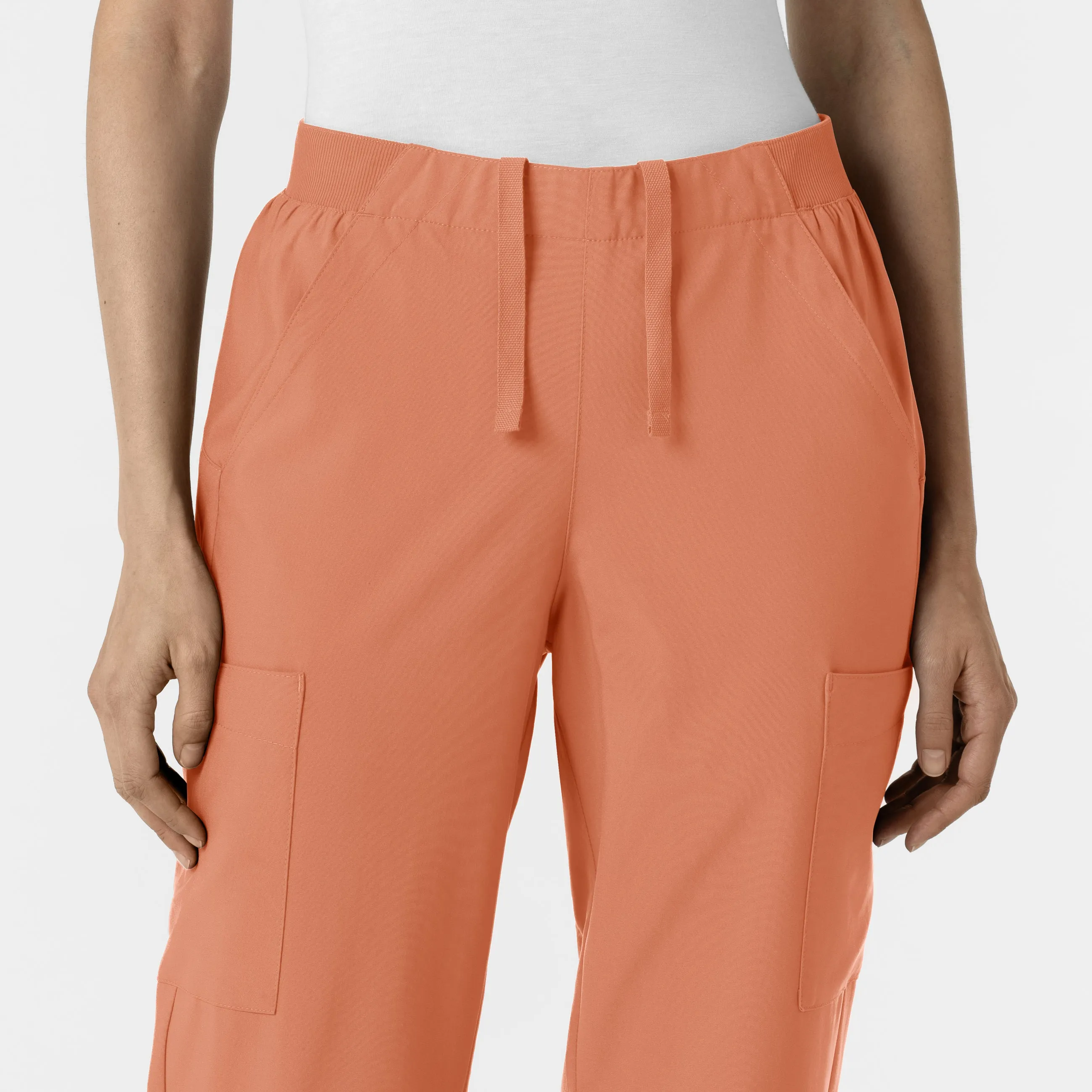 W123 5145 Cargo Utility Scrub Pants Terracotta