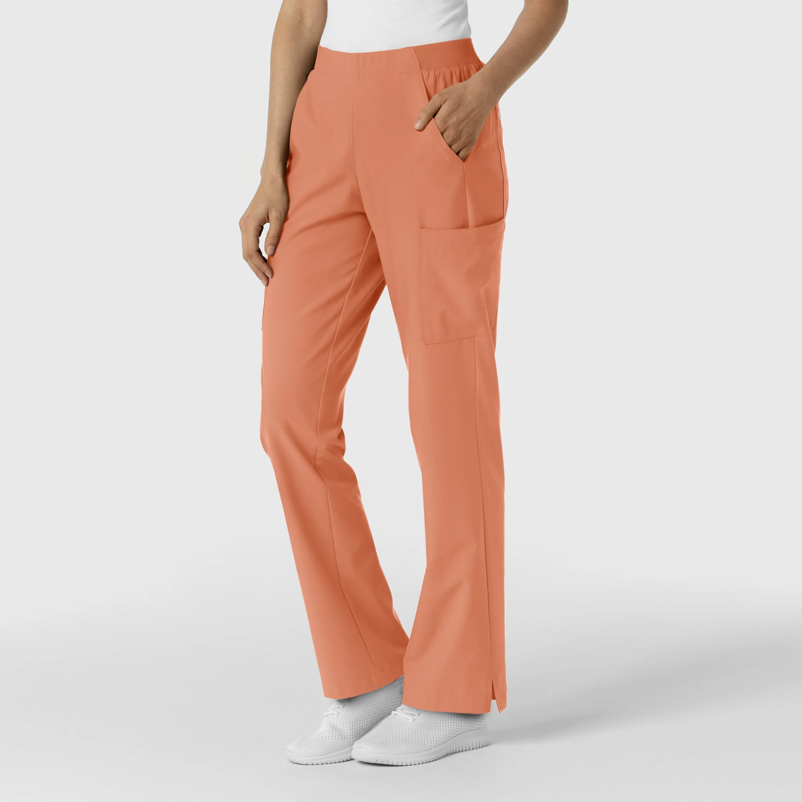 W123 5145 Cargo Utility Scrub Pants Terracotta