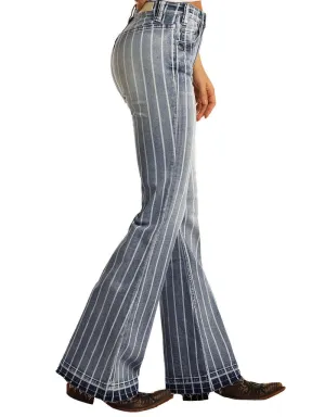 W8H2533 Striped High Rise Trsr