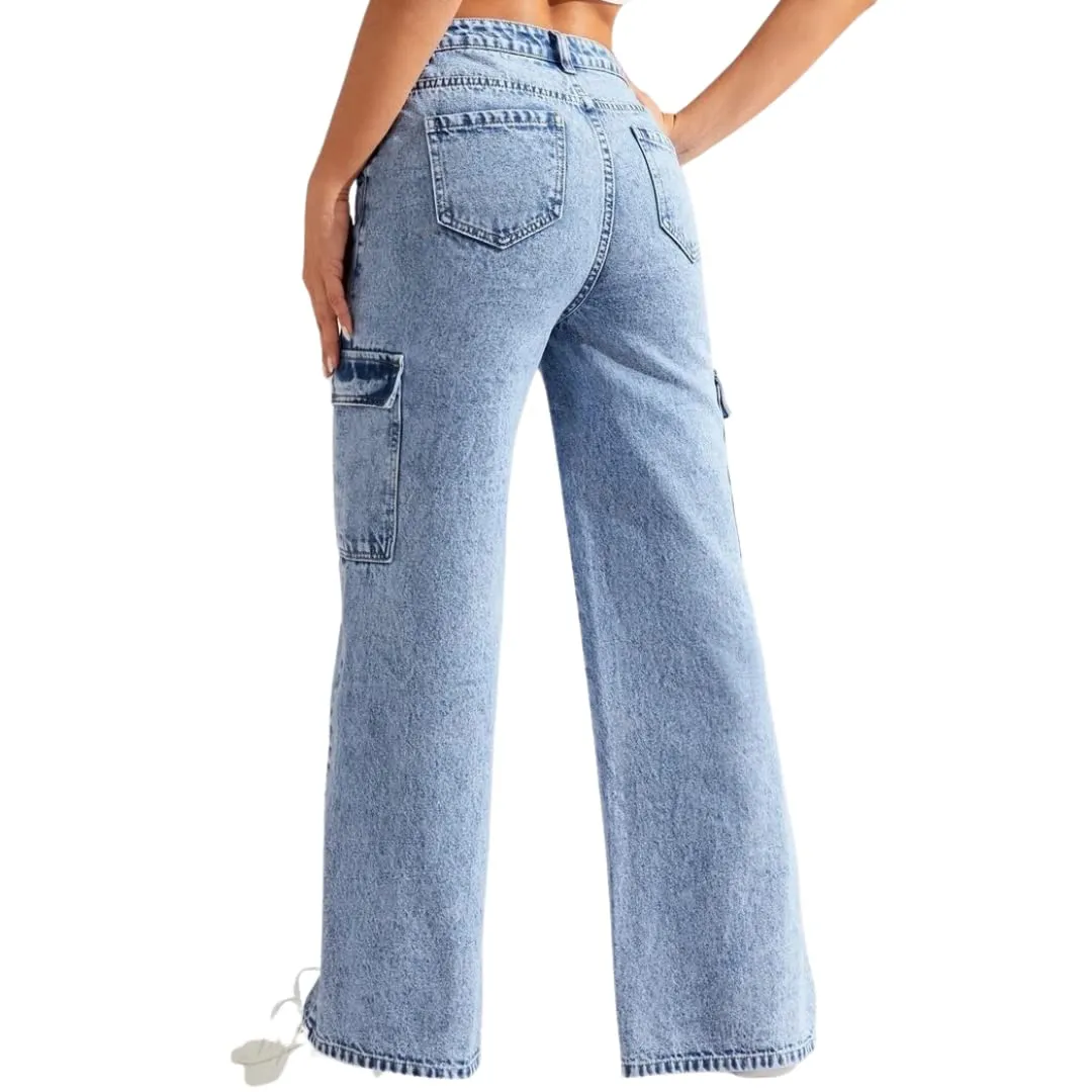 Wanderlust Cargo Denim Pants