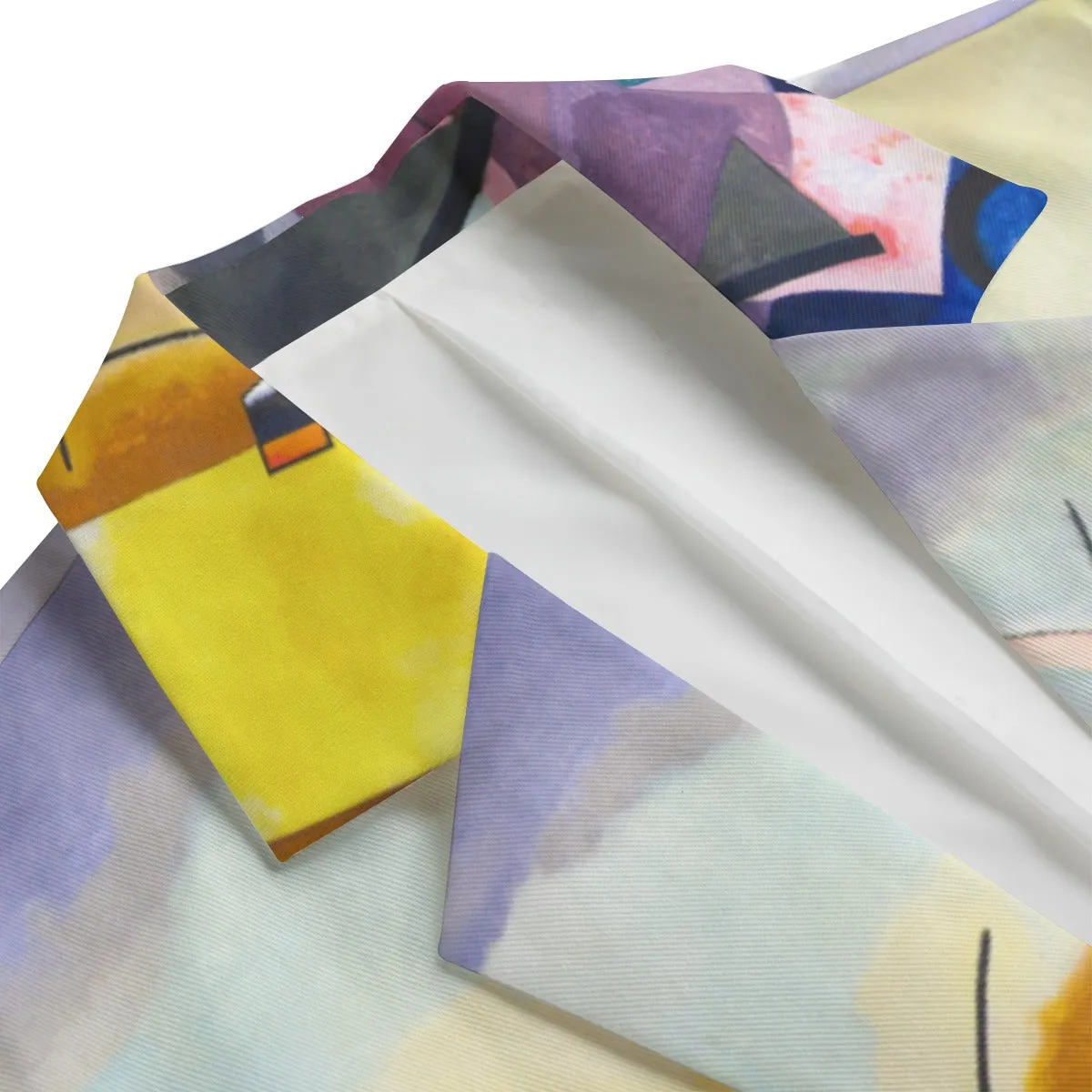 Wassily Kandinsky Yellow-Red-Blue Men's Blazer