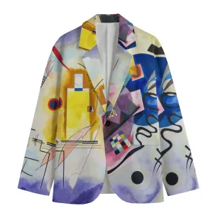 Wassily Kandinsky Yellow-Red-Blue Men's Blazer