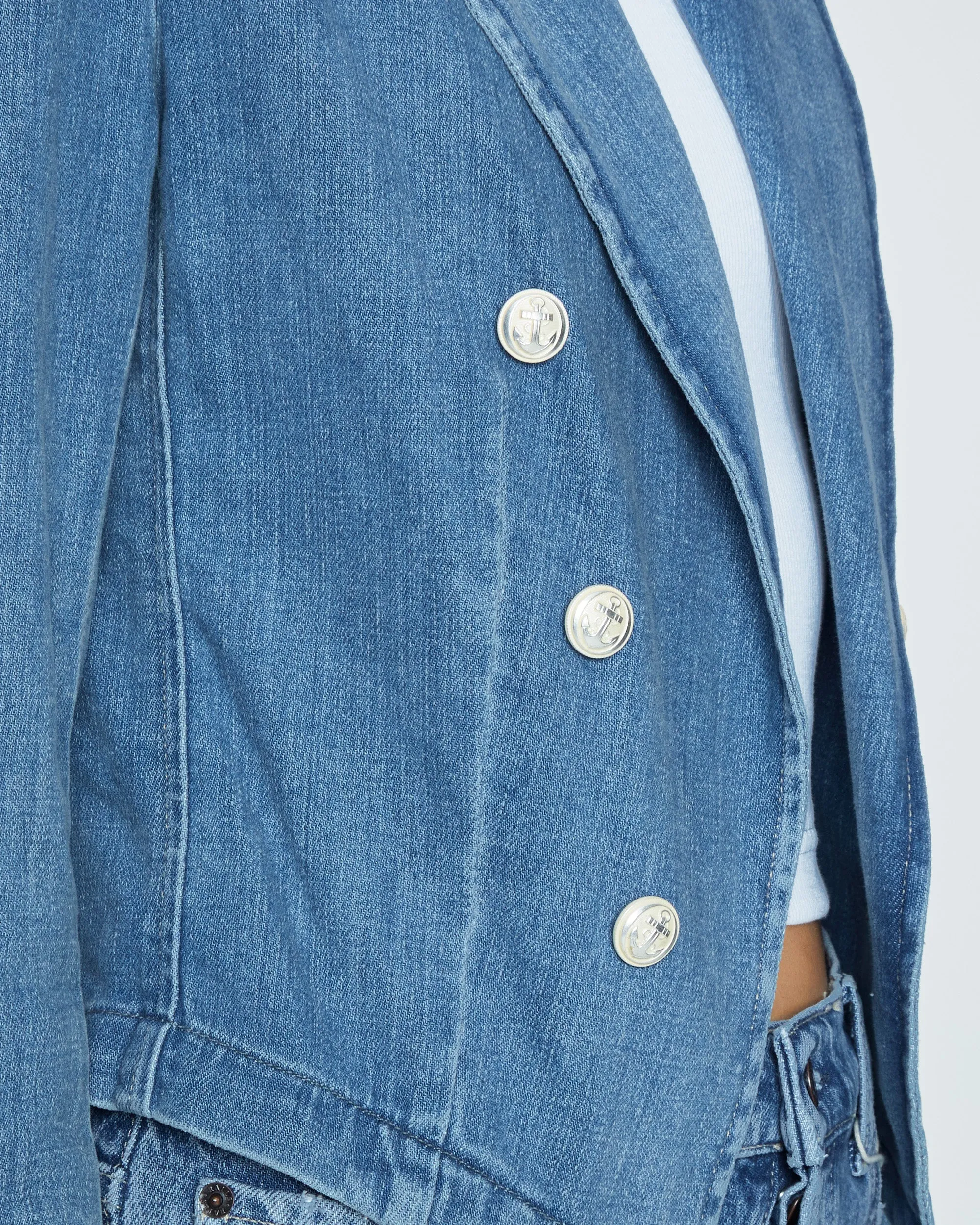 Wayne Crop Double Breasted Jacket