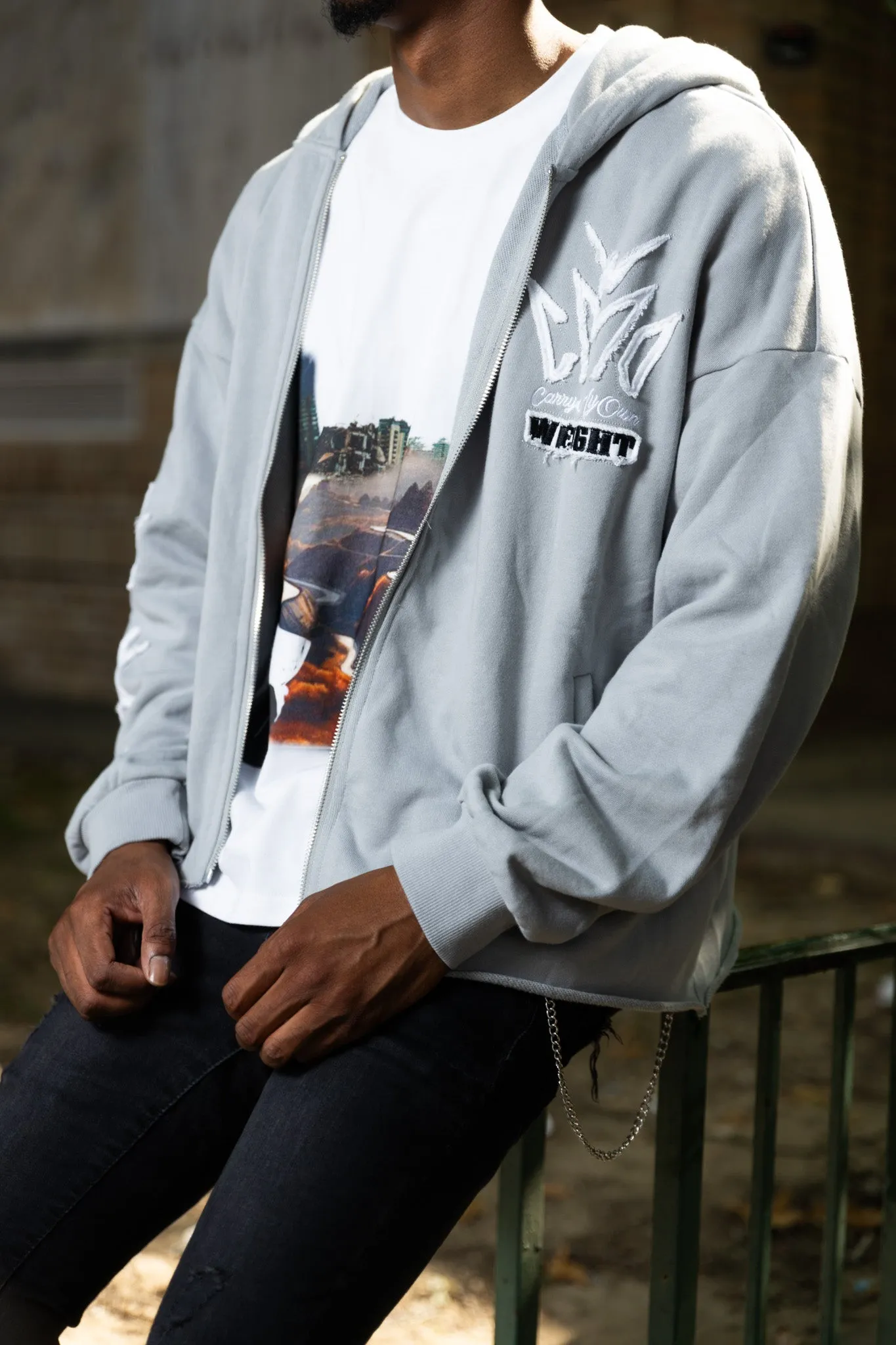 We Not Showing Money No more Hoodie