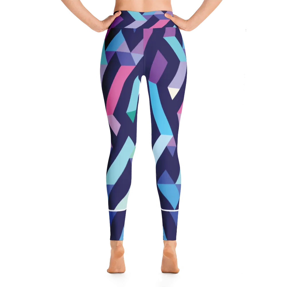 Wearable Art Leggings : Labyrinth