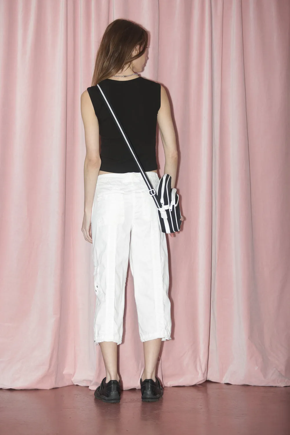 White Cargo Capris (S)