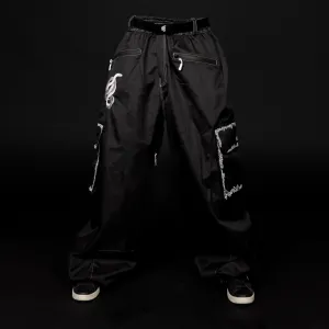 WHITE ON BLACK