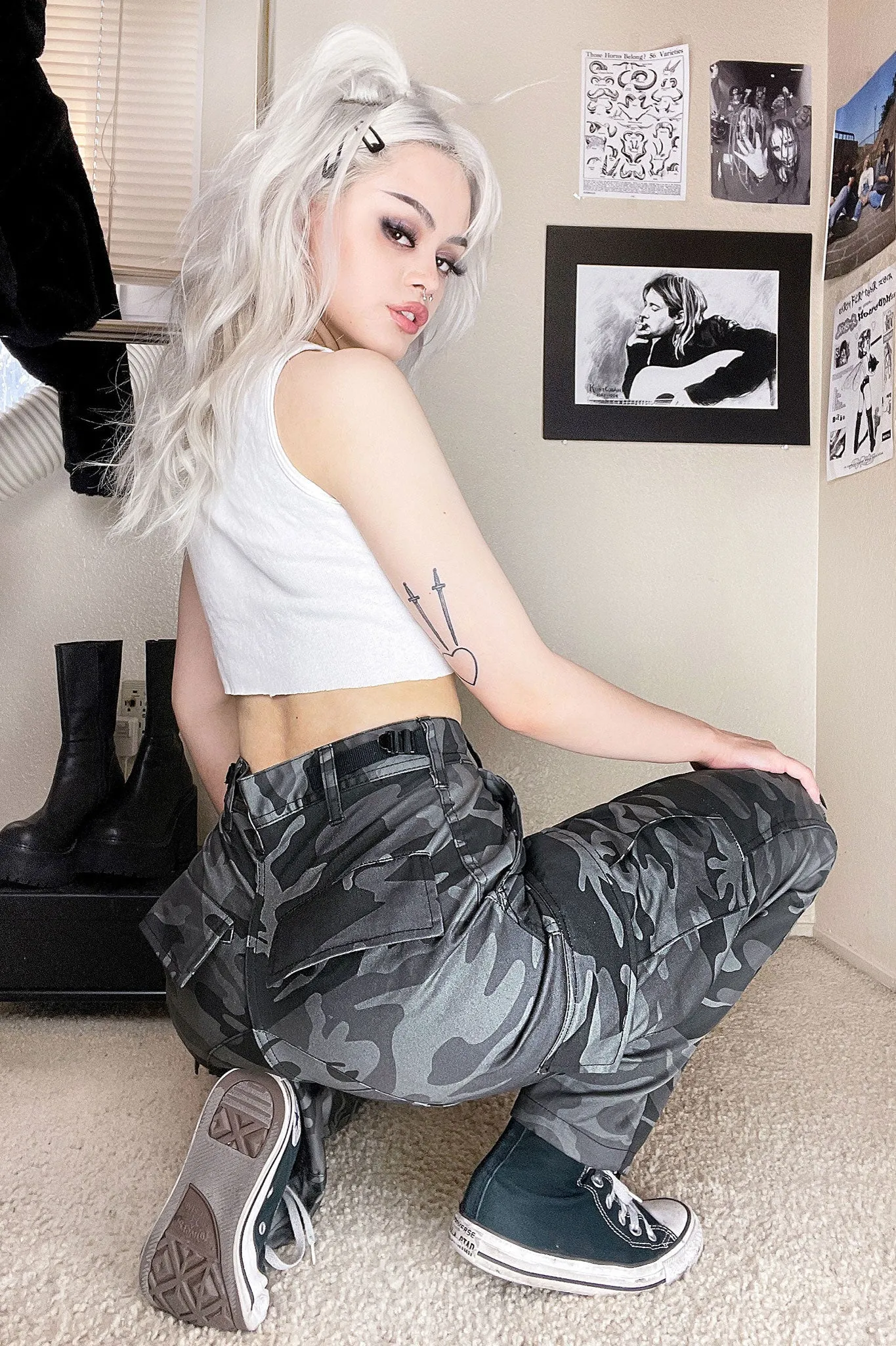 Widow Camo Cargo Pants