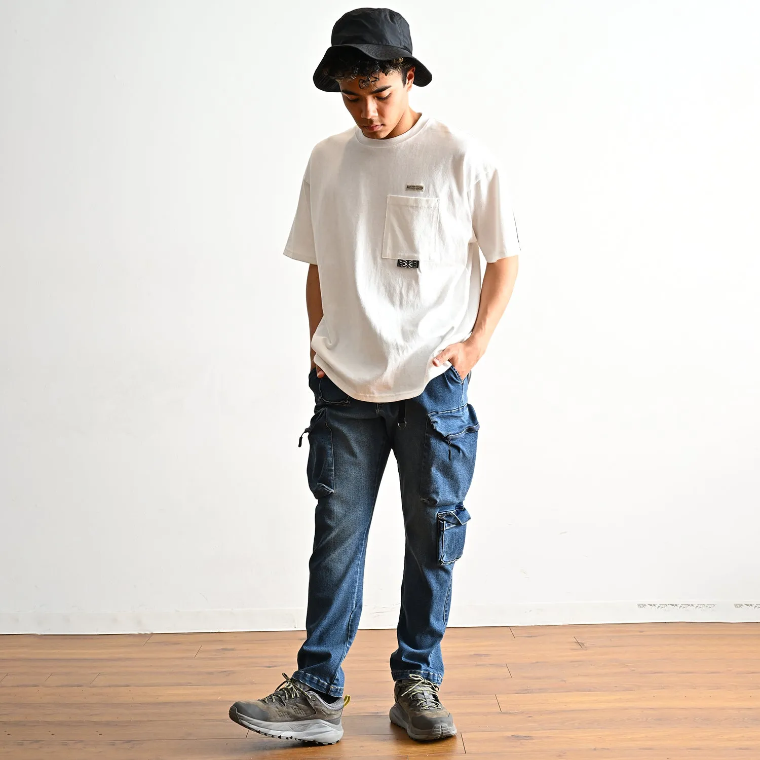 WILDERNESS EXPERIENCE | ウィルダネスエクスペリエンス　Field denim cargo pants