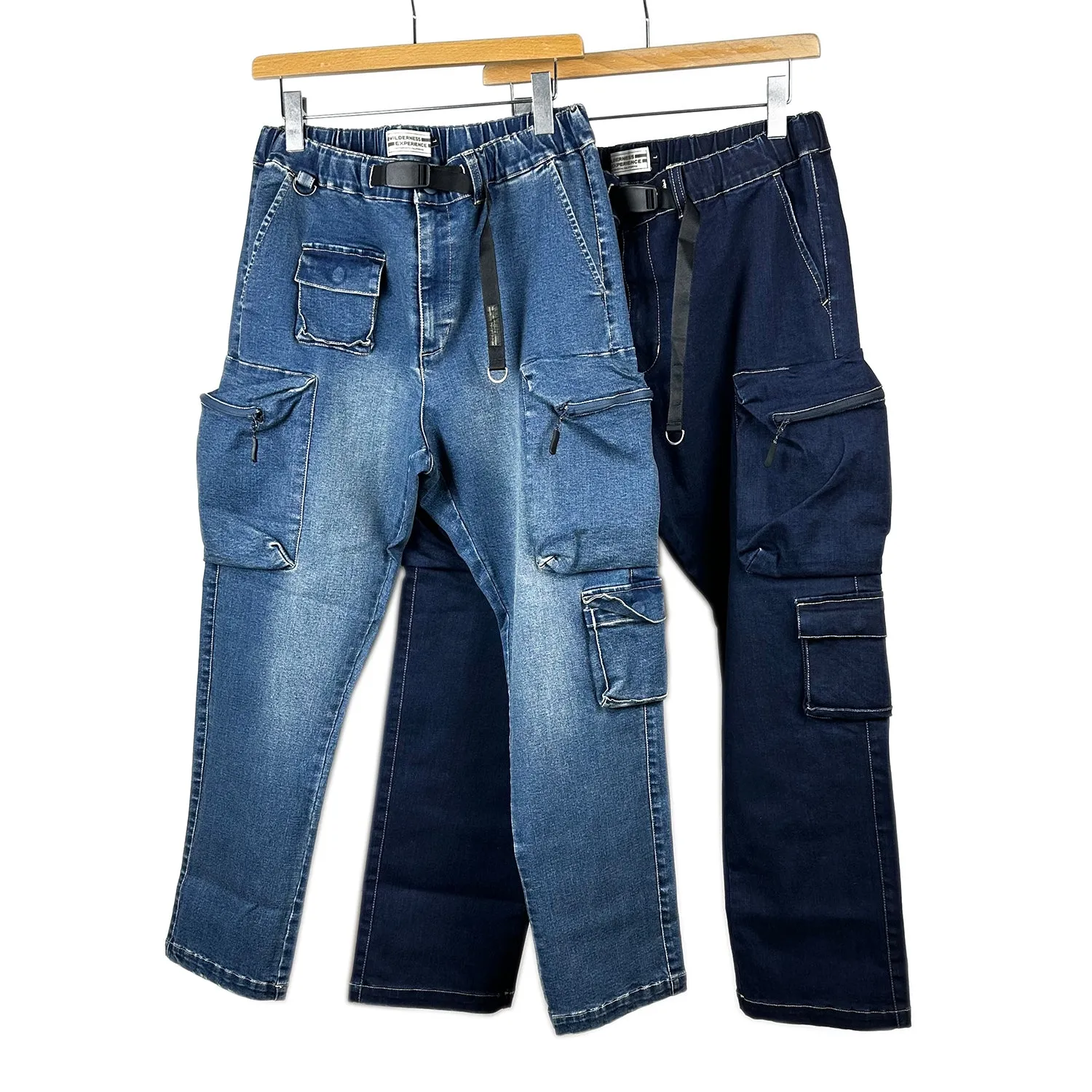 WILDERNESS EXPERIENCE | ウィルダネスエクスペリエンス　Field denim cargo pants