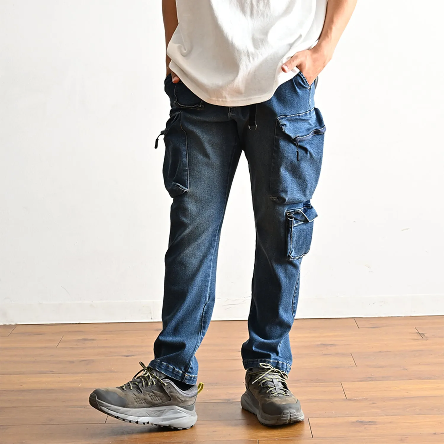 WILDERNESS EXPERIENCE | ウィルダネスエクスペリエンス　Field denim cargo pants