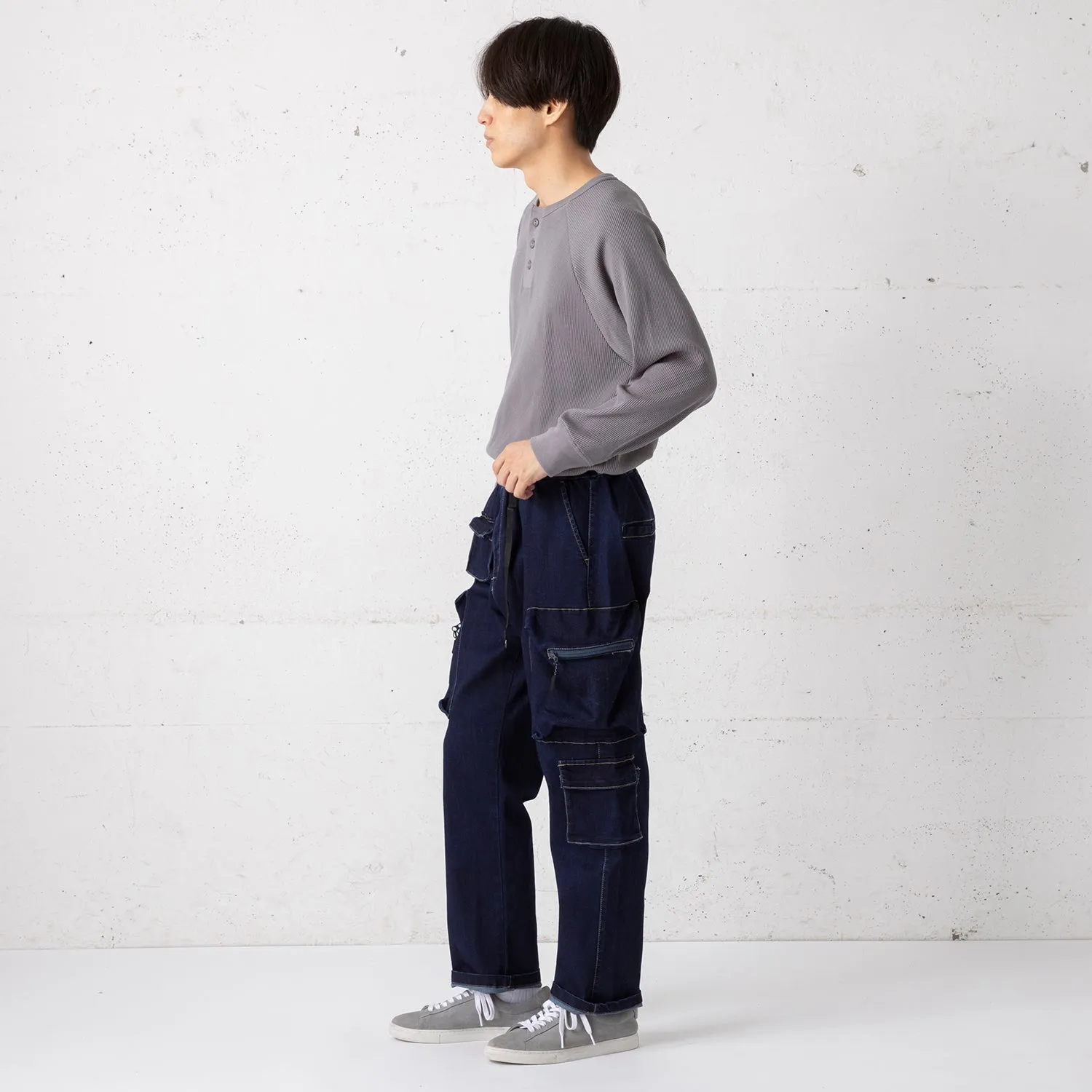 WILDERNESS EXPERIENCE | ウィルダネスエクスペリエンス　Field denim cargo pants