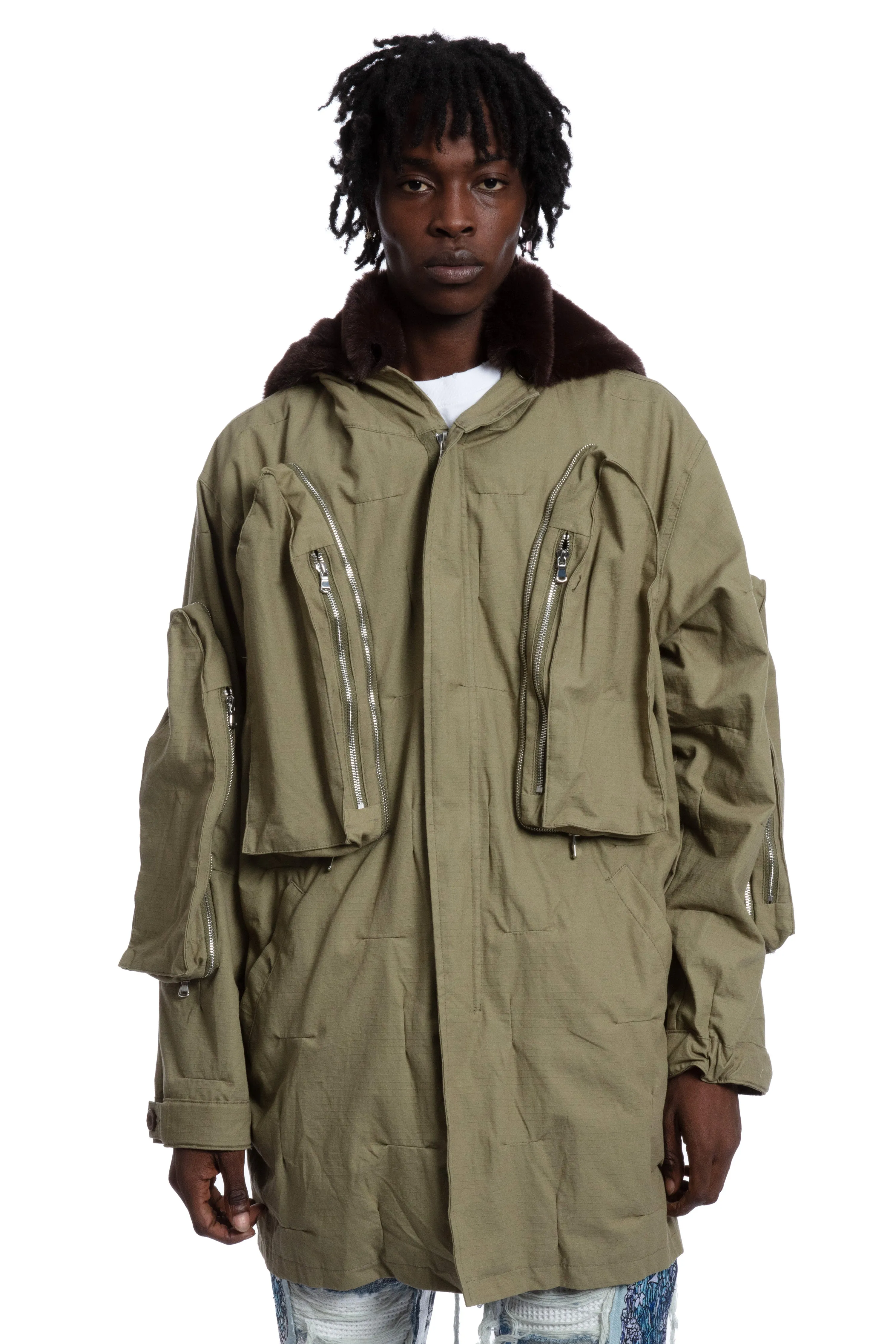 WINDOW POCKET PARKA