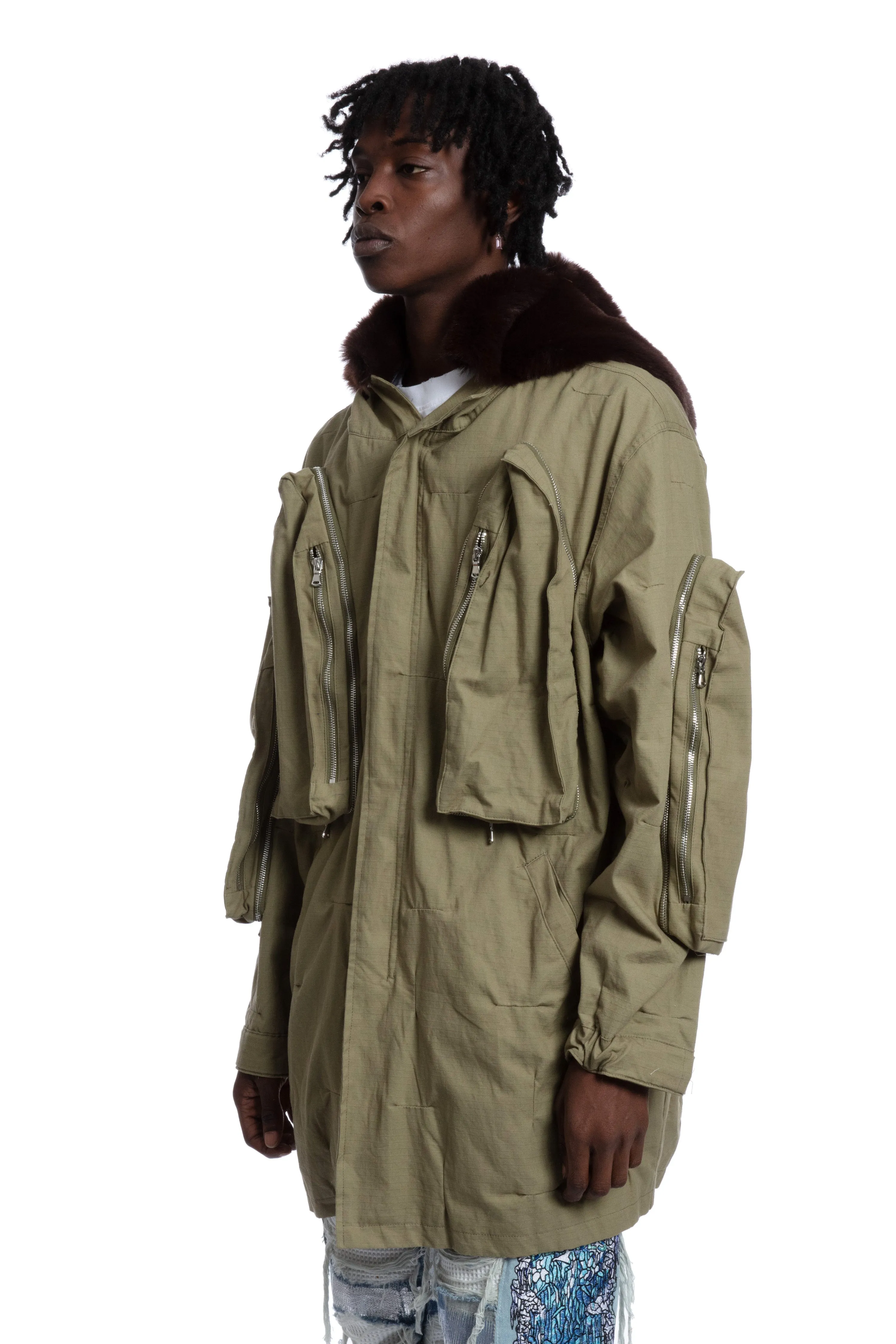 WINDOW POCKET PARKA