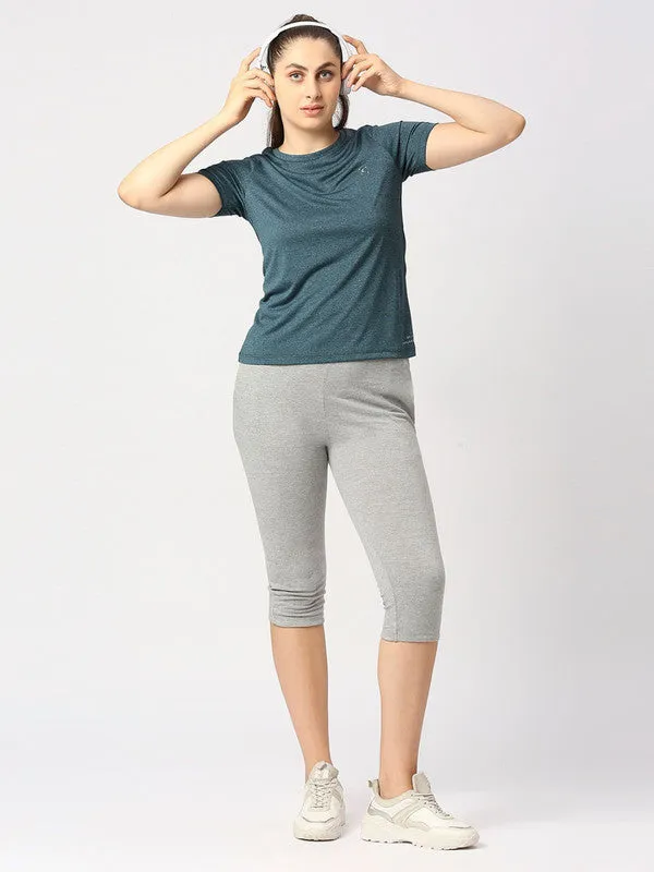 Women Multicolor Printed Capri AT-EASE CAPRI -CT-GR