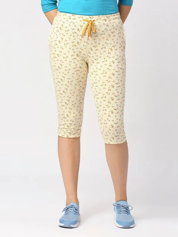 Women Multicolor Printed Capri AT-EASE CAPRI -PRINT CF-MS