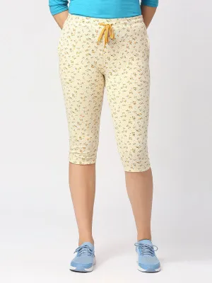 Women Multicolor Printed Capri AT-EASE CAPRI -PRINT CF-MS